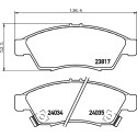 Kit pastiglie freno HELLA 8DB 355 011-081