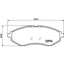 Kit pastiglie freno HELLA 8DB 355 011-251
