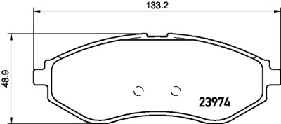 Kit pastiglie freno HELLA 8DB 355 011-251