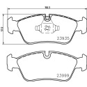 Kit pastiglie freno HELLA 8DB 355 011-281