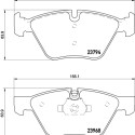 Kit pastiglie freno HELLA 8DB 355 011-321