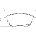 Kit pastiglie freno HELLA 8DB 355 011-331