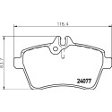 Kit pastiglie freno HELLA 8DB 355 011-381