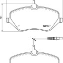 Kit pastiglie freno HELLA 8DB 355 011-491