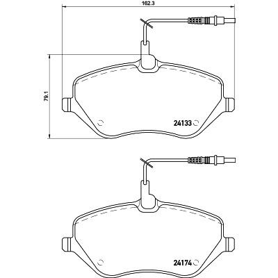 Kit pastiglie freno HELLA 8DB 355 011-491