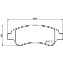 Kit pastiglie freno HELLA 8DB 355 011-521