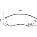 Kit pastiglie freno HELLA 8DB 355 011-751