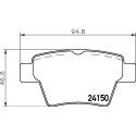 Kit pastiglie freno HELLA 8DB 355 011-821