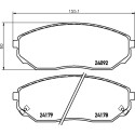 Kit pastiglie freno HELLA 8DB 355 011-931