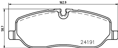 Kit pastiglie freno HELLA 8DB 355 011-971