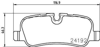 Kit pastiglie freno HELLA 8DB 355 011-981