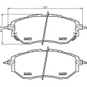 Kit pastiglie freno HELLA 8DB 355 012-031