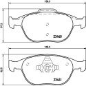 Kit pastiglie freno HELLA 8DB 355 012-111