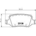 Kit pastiglie freno HELLA 8DB 355 012-131