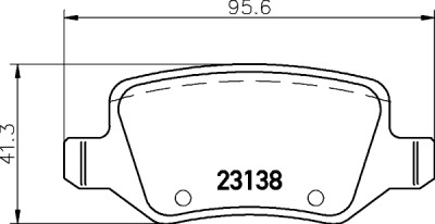 Kit pastiglie freno HELLA 8DB 355 012-131