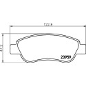 Kit pastiglie freno HELLA 8DB 355 012-141