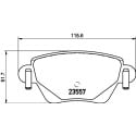 Kit pastiglie freno HELLA 8DB 355 012-211