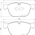 Kit pastiglie freno HELLA 8DB 355 012-541