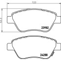 Kit pastiglie freno HELLA 8DB 355 012-831