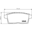 Kit pastiglie freno HELLA 8DB 355 013-261