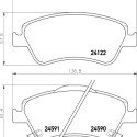 Kit pastiglie freno HELLA 8DB 355 013-561