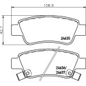 Kit pastiglie freno HELLA 8DB 355 013-591