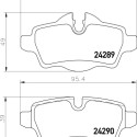 Kit pastiglie freno HELLA 8DB 355 013-661