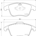 Kit pastiglie freno HELLA 8DB 355 013-731