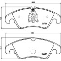 Kit pastiglie freno HELLA 8DB 355 013-751