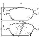 Kit pastiglie freno HELLA 8DB 355 013-891