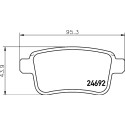 Kit pastiglie freno HELLA 8DB 355 013-971