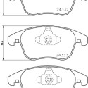 Kit pastiglie freno HELLA 8DB 355 014-031