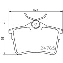 Kit pastiglie freno HELLA 8DB 355 014-081
