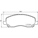 Kit pastiglie freno HELLA 8DB 355 014-131
