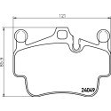 Kit pastiglie freno HELLA 8DB 355 014-161