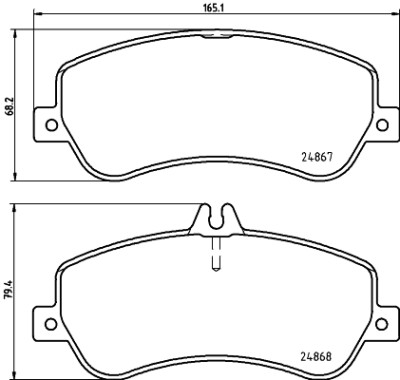 Kit pastiglie freno HELLA 8DB 355 014-221