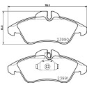 Kit pastiglie freno HELLA 8DB 355 014-481