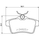 Kit pastiglie freno HELLA 8DB 355 014-531