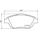 Kit pastiglie freno HELLA 8DB 355 014-551