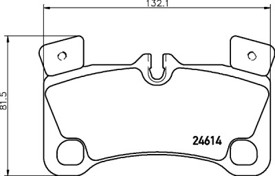 Kit pastiglie freno HELLA 8DB 355 014-631