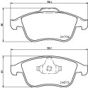 Kit pastiglie freno HELLA 8DB 355 014-801