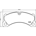 Kit pastiglie freno HELLA 8DB 355 015-131