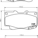 Kit pastiglie freno HELLA 8DB 355 015-351