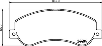 Kit pastiglie freno HELLA 8DB 355 015-401