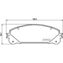 Kit pastiglie freno HELLA 8DB 355 015-461