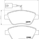 Kit pastiglie freno HELLA 8DB 355 015-491