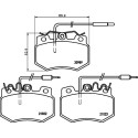 Kit pastiglie freno HELLA 8DB 355 015-511