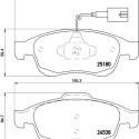 Kit pastiglie freno HELLA 8DB 355 015-521