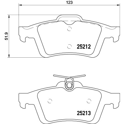 Kit pastiglie freno HELLA 8DB 355 015-761