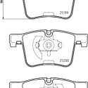 Kit pastiglie freno HELLA 8DB 355 015-781
